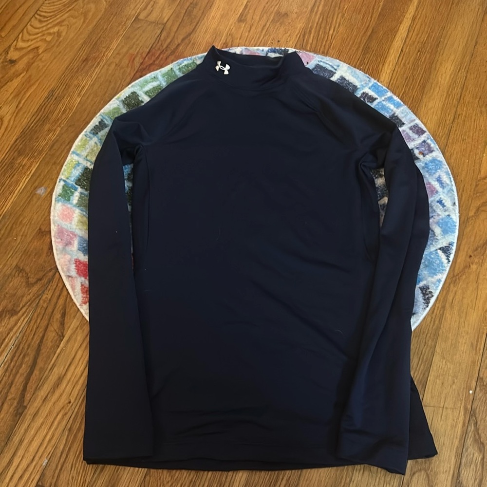 Under Armour Women's ColdGear Authentics Mock Neck